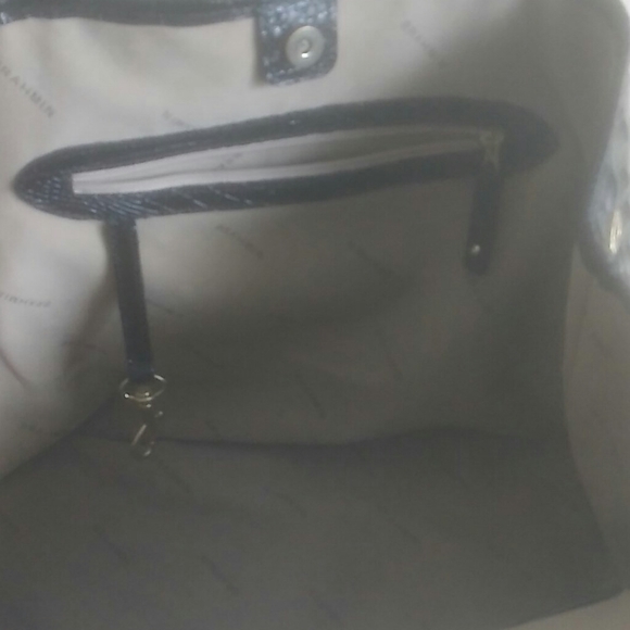 Brahmin Black Satchel Large - Picture 5 of 6